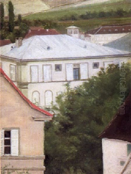 Motiv Aus Bad Kissingen Oil Painting by Louis Eysen