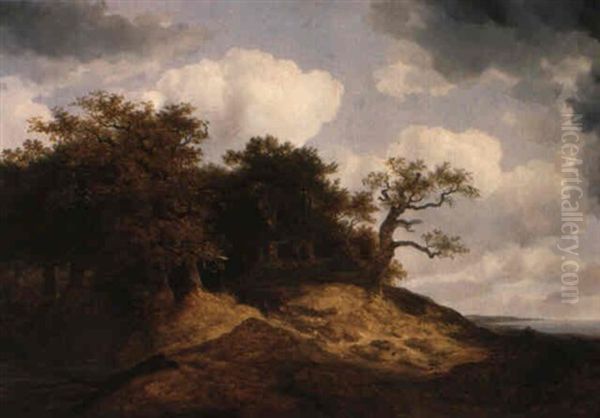 Landscape Oil Painting by Johann Christian Michael Ezdorf