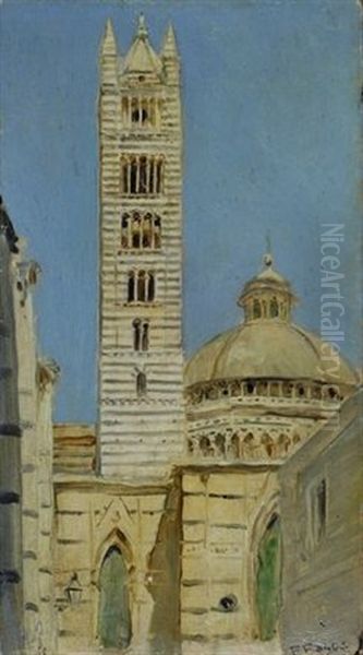 Scorcio Del Duomo Di Siena by Fabio Fabbi