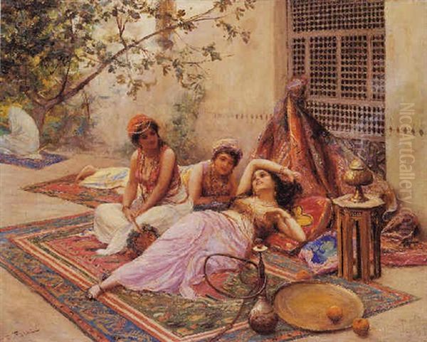 In The Harem Oil Painting by Fabio Fabbi