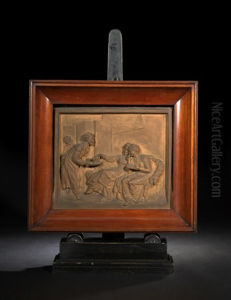 Terracotta Relief (after Evert Jan Boks) Oil Painting by Robrecht Jan Fabri