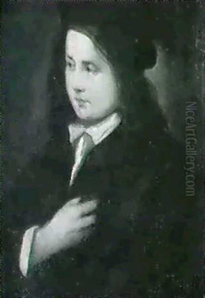 Portrait Of A Young Man Oil Painting by Carel Fabritius