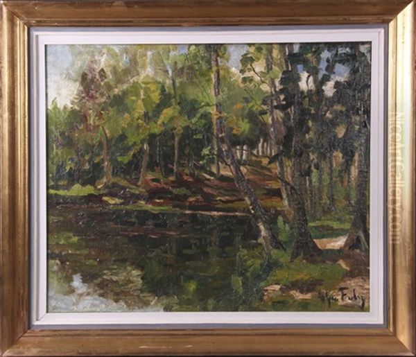 Coin D'ardenne Oil Painting by Elysee Fabry