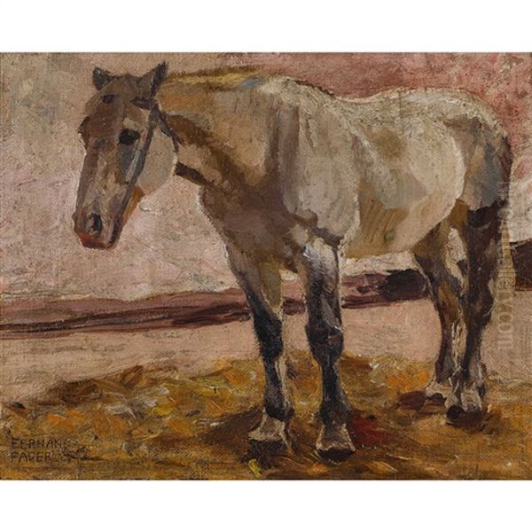 Caballo Oil Painting by Fernando Fader