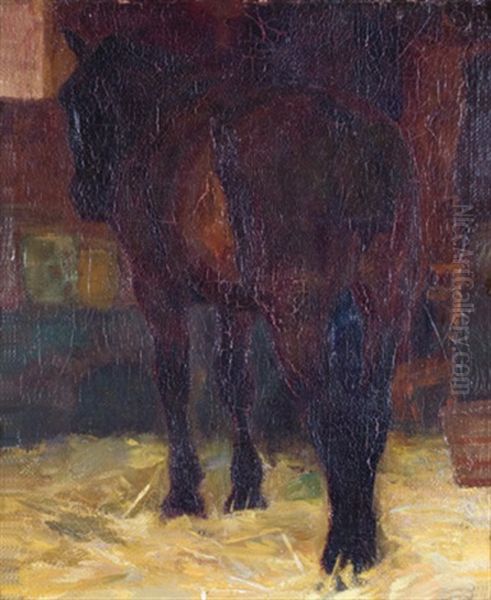 Caballo Oil Painting by Fernando Fader