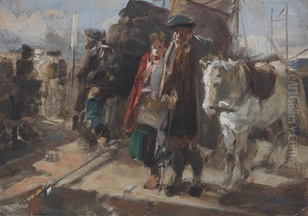 Study For The Last Of The Clan Oil Painting by Thomas Faed