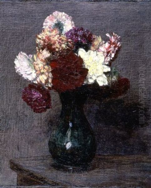 Nature Morte Avec Hibou Oil Painting by Henri Fantin-Latour