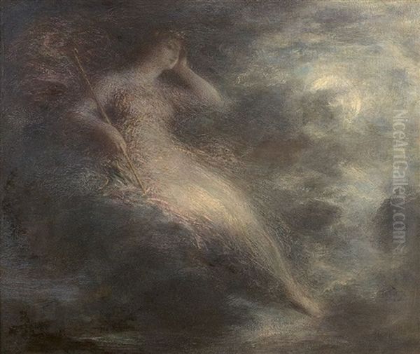 La Reine De La Nuit Oil Painting by Henri Fantin-Latour