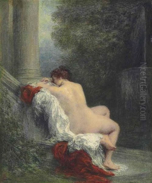 Le Repos Dans Le Parc Oil Painting by Henri Fantin-Latour