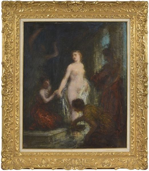 La Toilette Oil Painting by Henri Fantin-Latour