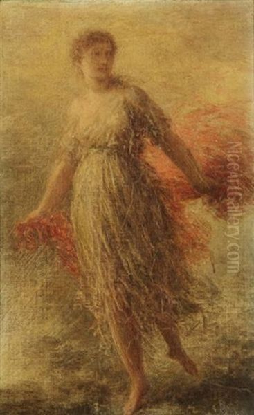 Nymphe Ou Aurore Oil Painting by Henri Fantin-Latour