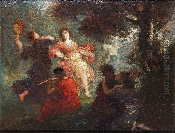 Concert Champetre Oil Painting by Henri Fantin-Latour