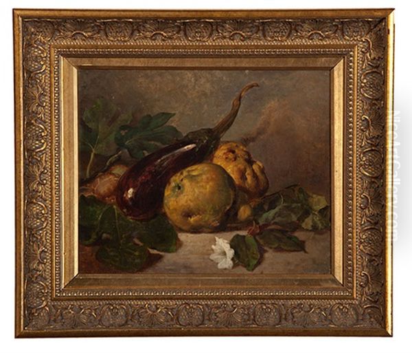 Still Life Of Fruit Oil Painting by Henri Fantin-Latour