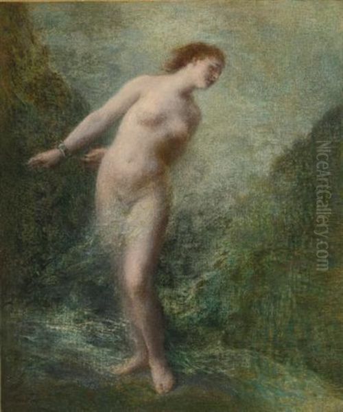 Andromeda Oil Painting by Henri Fantin-Latour