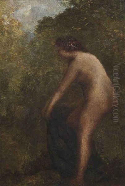 Baigneuse Oil Painting by Henri Fantin-Latour