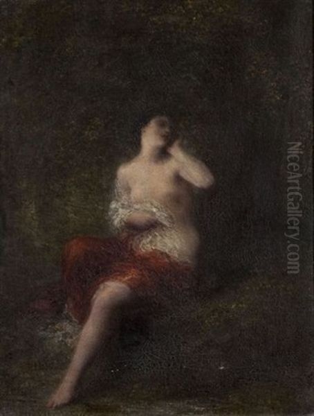 Apres Le Bain Oil Painting by Henri Fantin-Latour