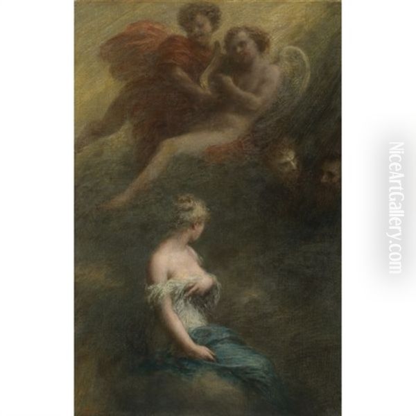 La Damnation De Faust Oil Painting by Henri Fantin-Latour