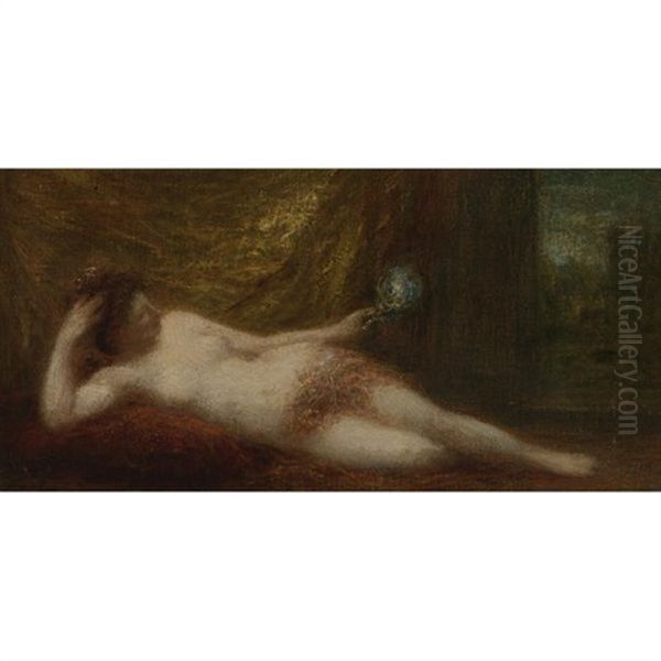 Nude Oil Painting by Henri Fantin-Latour