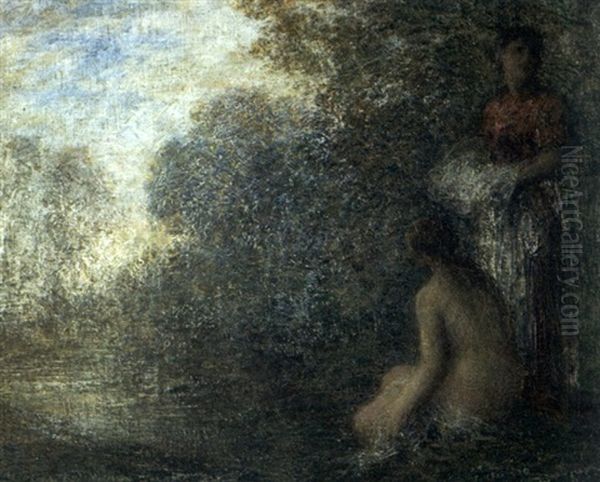 Baigneuses Oil Painting by Henri Fantin-Latour