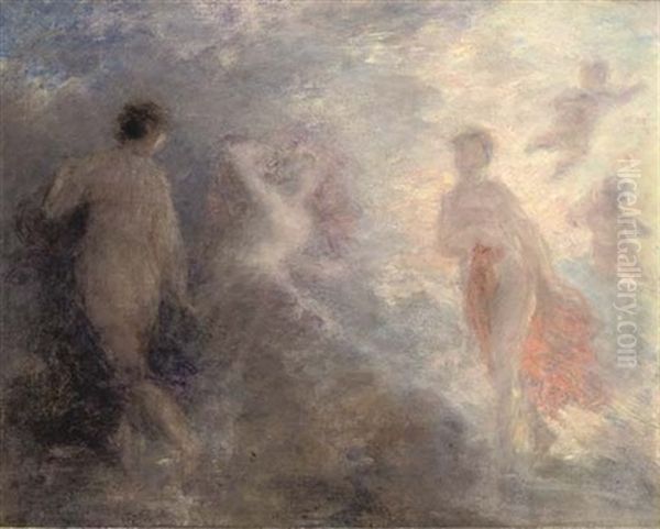 L'aurore Chassant La Nuit by Henri Fantin-Latour