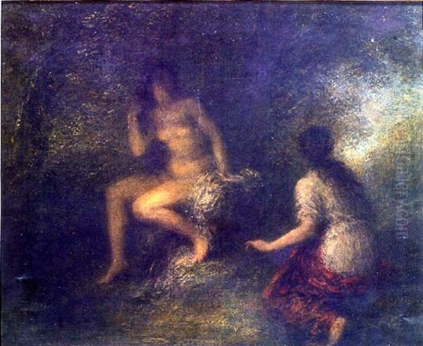 Les Baigneuses Oil Painting by Henri Fantin-Latour