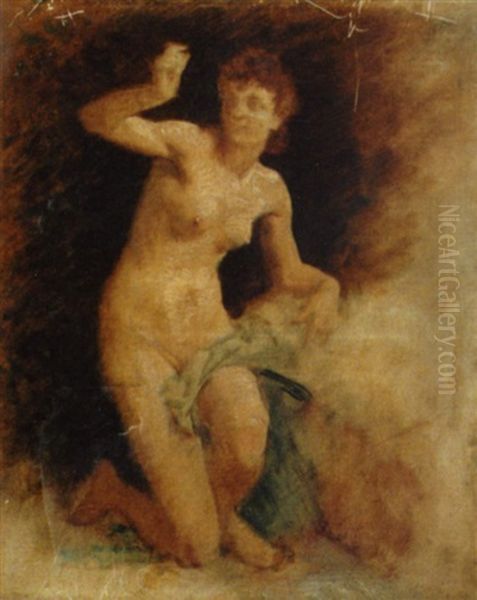 Desnudo Oil Painting by Henri Fantin-Latour