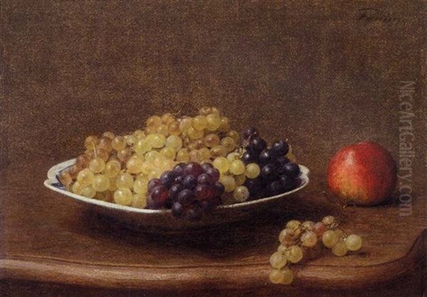 Fruits Oil Painting by Henri Fantin-Latour