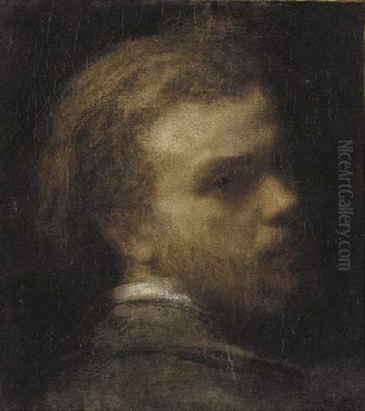 Portrait De Fantin Oil Painting by Henri Fantin-Latour