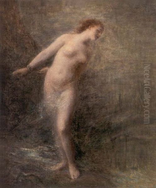 Andromeda Oil Painting by Henri Fantin-Latour