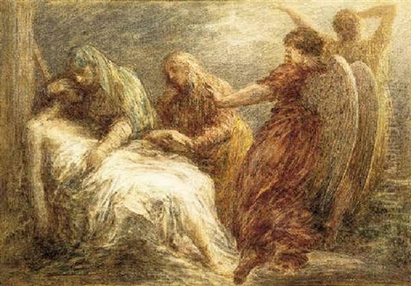 La Deposition De Croix Oil Painting by Henri Fantin-Latour