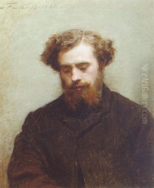 Portrait Of Mathew White Ridley Oil Painting by Henri Fantin-Latour