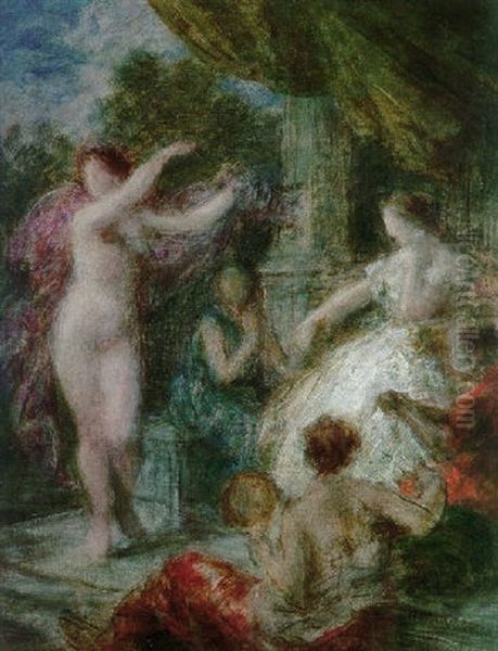 The Dance Oil Painting by Henri Fantin-Latour