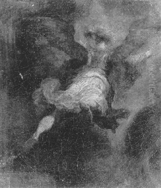 L'ange De Tobie Oil Painting by Henri Fantin-Latour