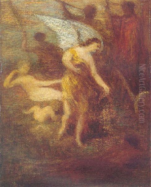 La Renommee Oil Painting by Henri Fantin-Latour