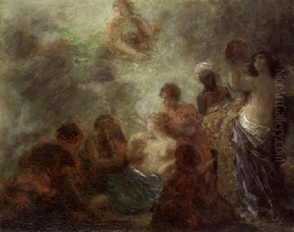 En Orient Oil Painting by Henri Fantin-Latour