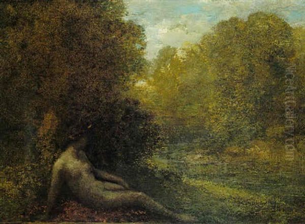 Diana Au Bain Oil Painting by Henri Fantin-Latour