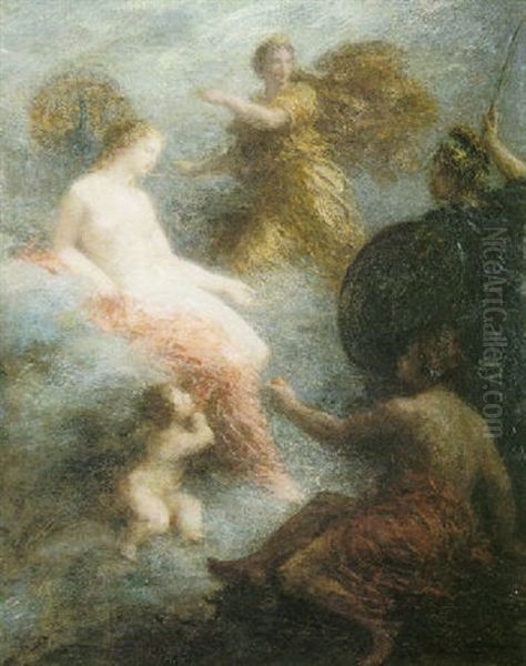 The Judgment Of Paris Oil Painting by Henri Fantin-Latour