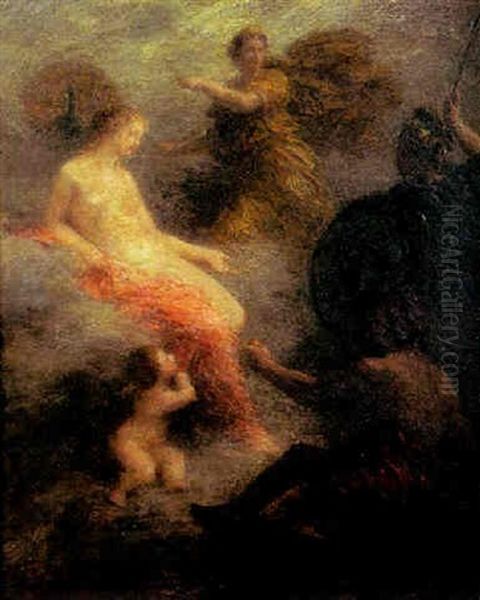 Le Jugement De Paris Oil Painting by Henri Fantin-Latour