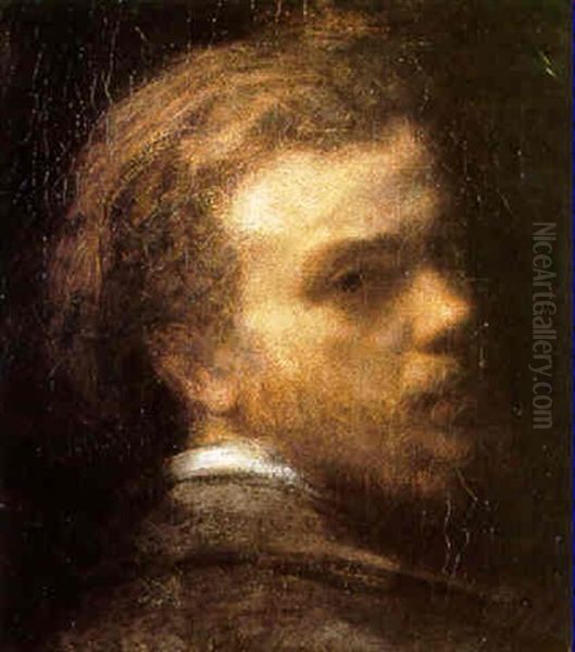 Portrait De Fantin Oil Painting by Henri Fantin-Latour