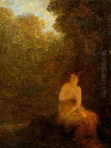 Baigneuse Oil Painting by Henri Fantin-Latour