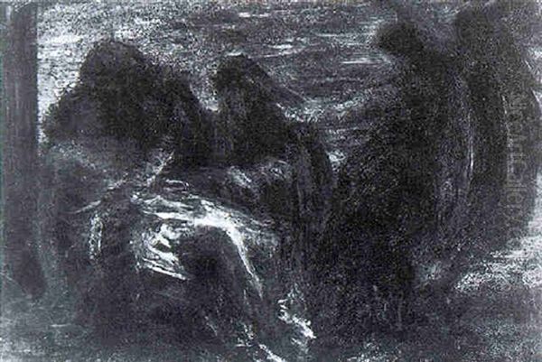 La Descente De Croix Oil Painting by Henri Fantin-Latour