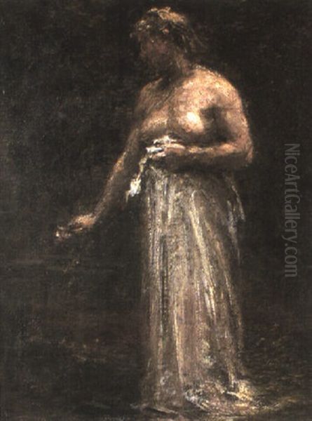 Baigneuse Oil Painting by Henri Fantin-Latour