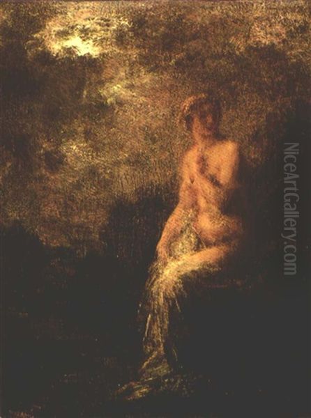 La Baigneuse Oil Painting by Henri Fantin-Latour