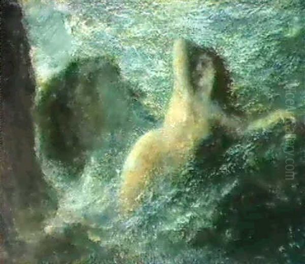 Ondine Oil Painting by Henri Fantin-Latour