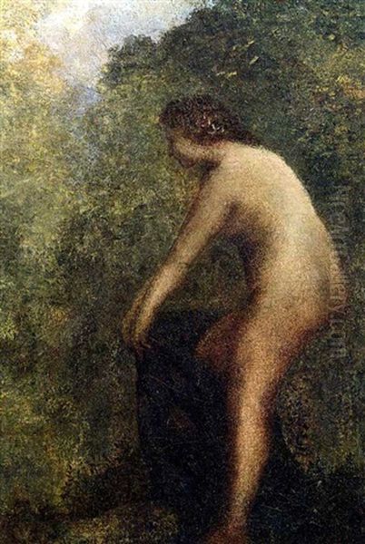 Baigneuse Oil Painting by Henri Fantin-Latour