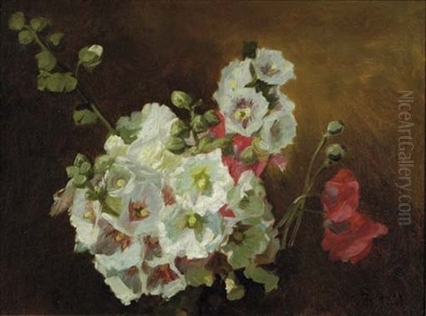 Etude Des Fleurs Oil Painting by Victoria Dubourg Fantin-Latour