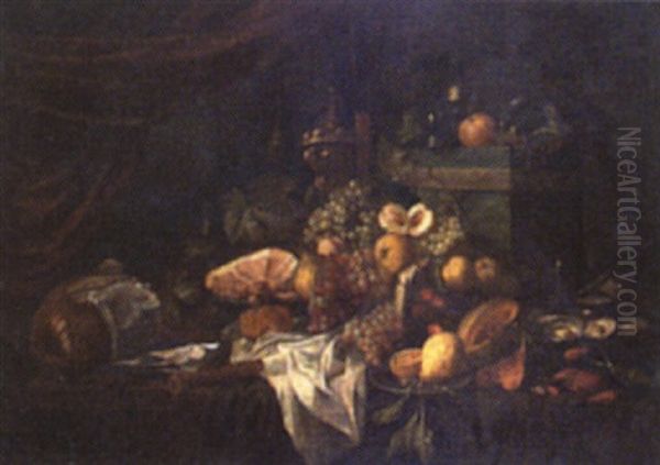 Still Life Oil Painting by Edgard Farasyn