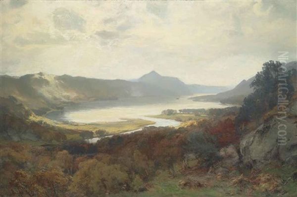 Ardhui, Loch Lomond Oil Painting by David Farquharson