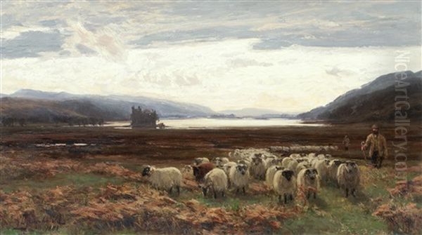 Kilchurn Castle Oil Painting by David Farquharson