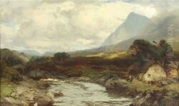 Summer, Glen Falloch Oil Painting by David Farquharson